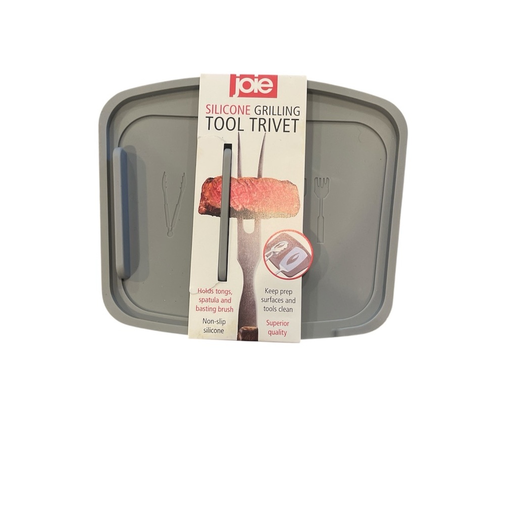 Joie Gray Silicone Kitchen Trivet